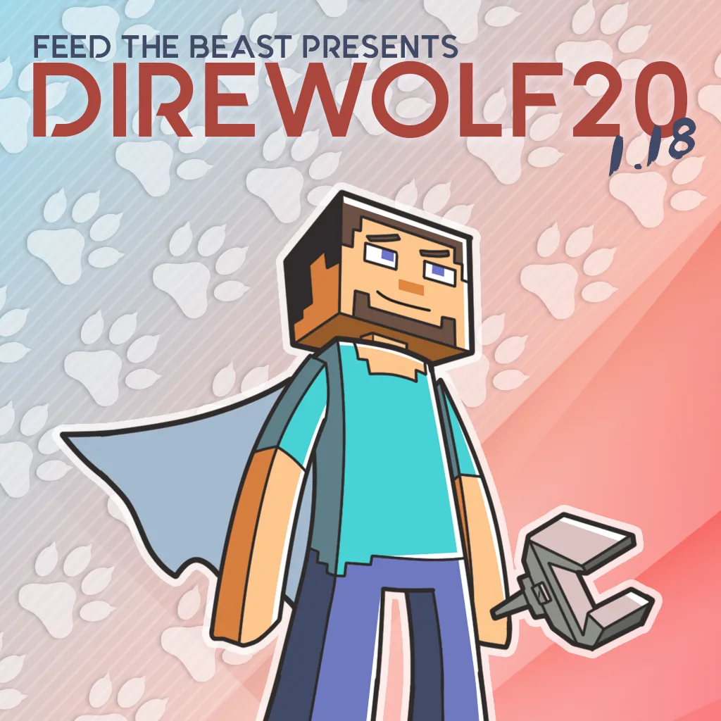 FTB Presents Direwolf20 1.18 tag icon