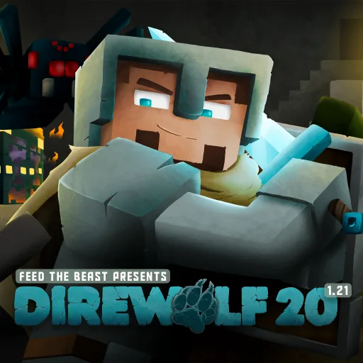 FTB Presents Direwolf20 1.21 tag icon