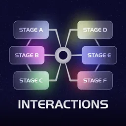 Interactions tag icon