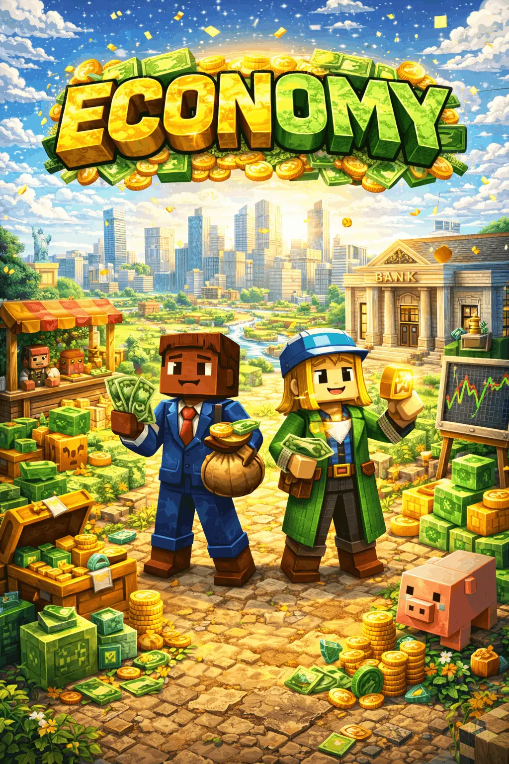 Find Economy Minecraft servers on Minecraft-Server-Lists