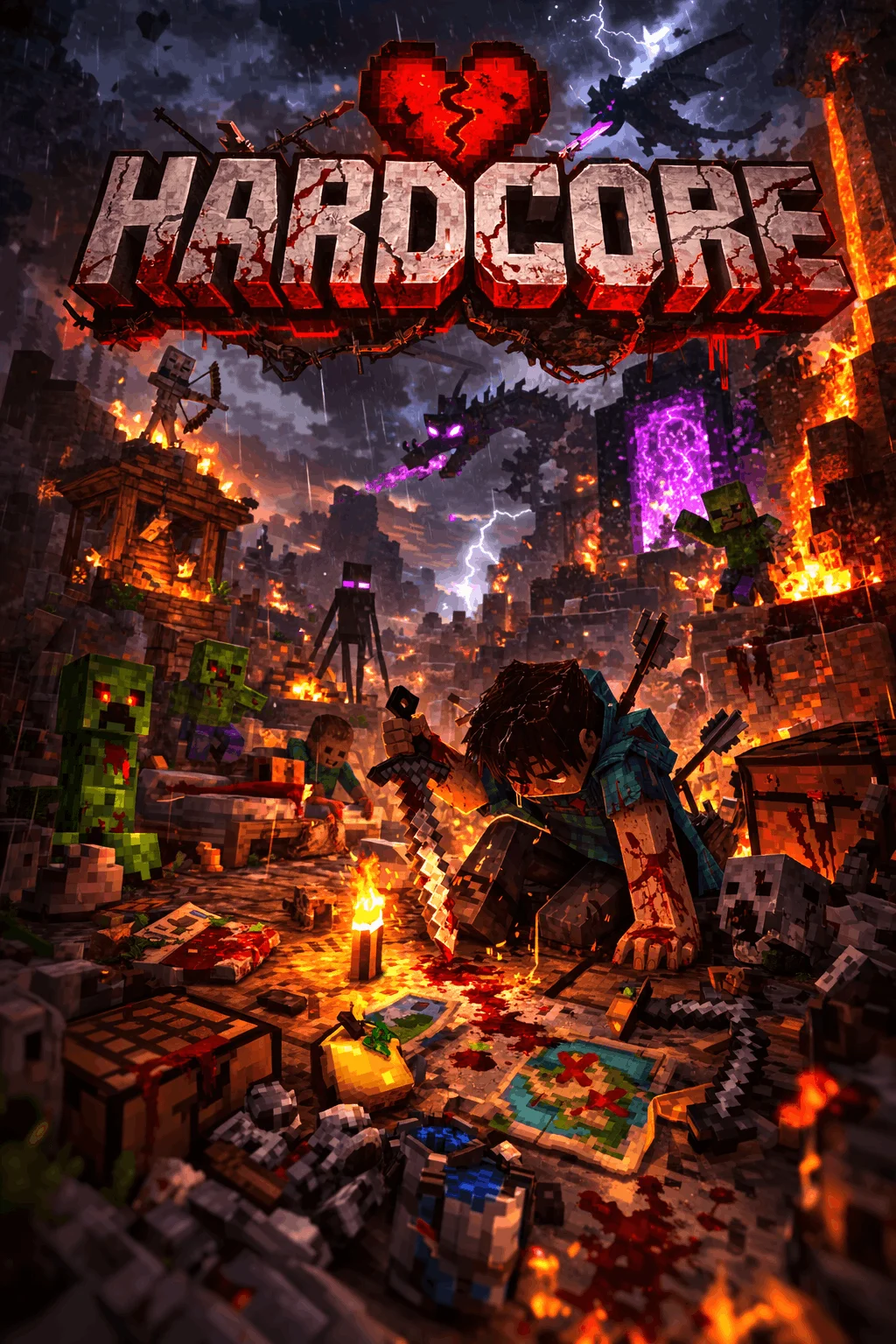 Best Hardcore servers list banner