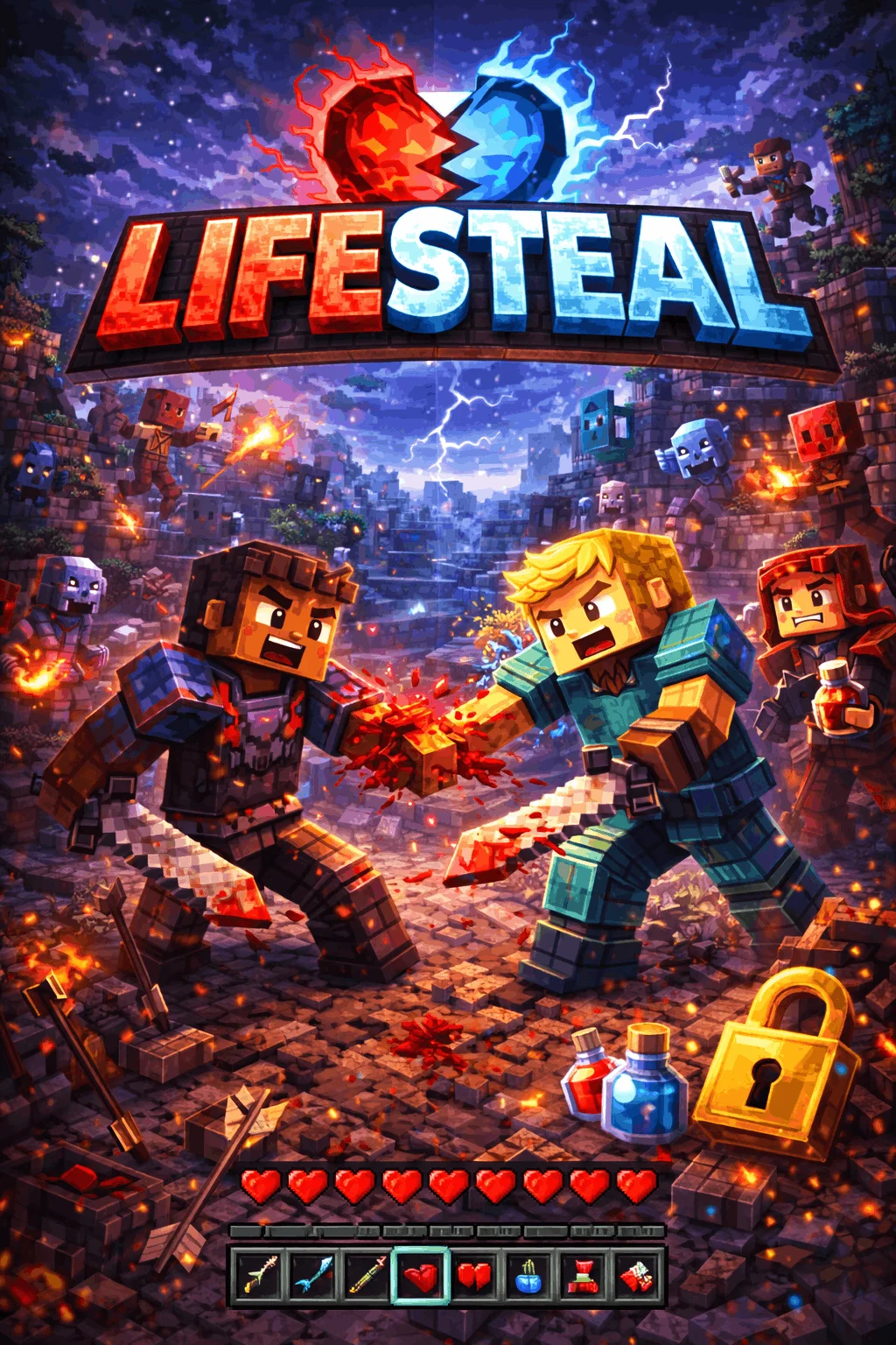 Find LifeSteal Minecraft servers on Minecraft-Server-Lists