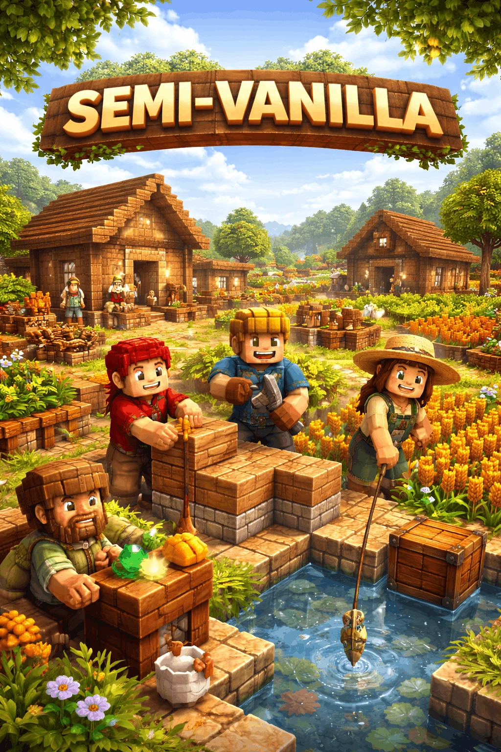 Best Semi-Vanilla servers list banner