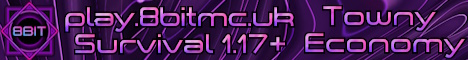 8BITMC Minecraft Server banner