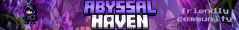 Abyssal Haven Minecraft Server banner