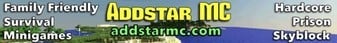 Addstar MC Minecraft Server banner