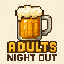 Adults Night Out SMP | 18+ Whitelisted Community Minecraft Server Icon
