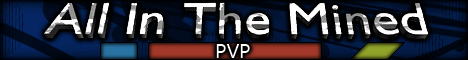 All in the Mined Minecraft Server banner