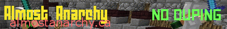 AlmostAnarchy Minecraft Server banner