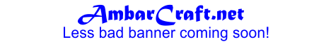 AmbarCraft Minecraft Server banner