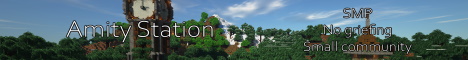 Amity Station Minecraft Server banner