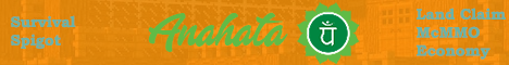 Anahata Minecraft Server banner