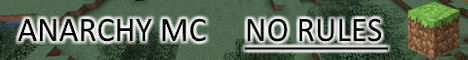 Anarchy MC Minecraft Server banner