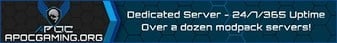 Apocalyptic Gaming Minecraft Server banner
