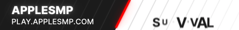 AppleSMP Minecraft Server banner