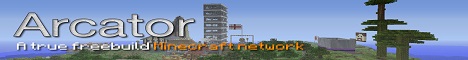 Arcator Minecraft Server banner