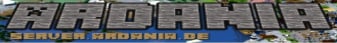 Ardania Minecraft Server banner