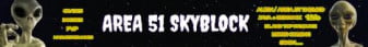 AREA 51 MC SKYBLOCK Minecraft Server banner