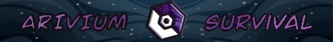 Arivium Survival Minecraft Server banner