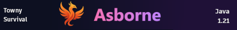 Asborne Minecraft Server banner