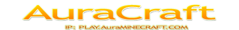 AuraCraft Minecraft Server banner