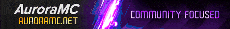 AuroraMC Minecraft Server banner