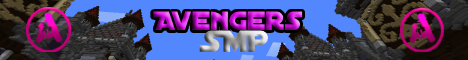 AvengerSMP Minecraft Server banner