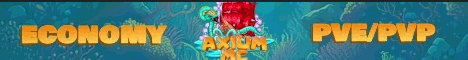 AxiumMC Minecraft Server banner