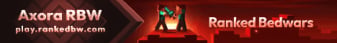 Axora RankedBW Minecraft Server banner