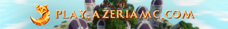 AzeriaMC Survival Minecraft Server banner