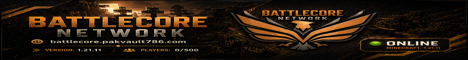 BattleCore Network Minecraft Server banner