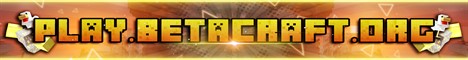 Betacraft NetWork Minecraft Server banner