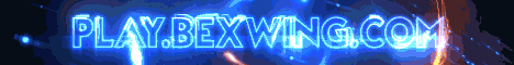 Bexwing OP Prisons Minecraft Server banner