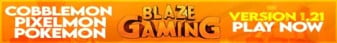 Blaze Gaming Minecraft Server banner