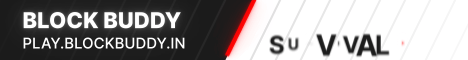 Block Buddy Network Minecraft Server banner