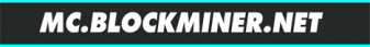 Blockminer Minecraft Server banner