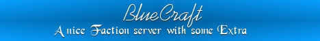 BlueCraft Minecraft Server banner