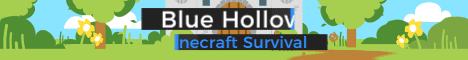 BlueHollow Minecraft Server banner