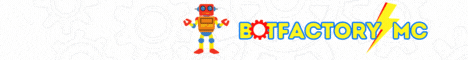 BotFactoryMc Minecraft Server banner