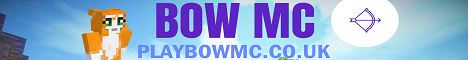 BowMC Minecraft Server banner