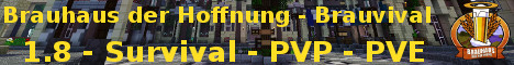 Brauhaus der Hoffnung | Brauvival-Server Minecraft Server banner