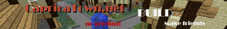 CapricaTown.net Minecraft Server banner