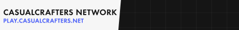CasualCrafters Network Minecraft Server banner
