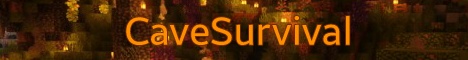 CaveSurvival Minecraft Server banner