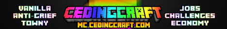 CedingCraft Minecraft Server banner
