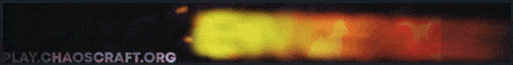ChaosCraft Minecraft Server banner