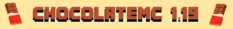 ChocolateMC Minecraft Server banner