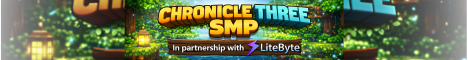 Chronicle Three Minecraft Server banner