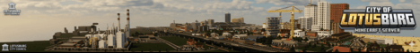 City of Lotusburg Minecraft Server banner