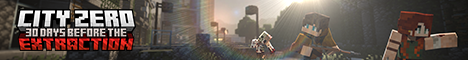 city zero extraction Minecraft Server banner